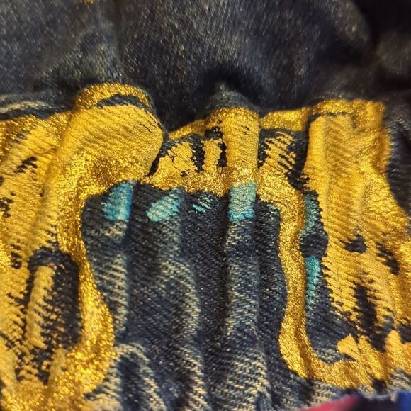 Vintage 80s Hand painted denim jacket - Picture 12 of 12